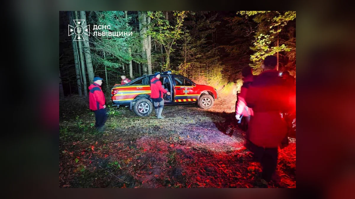 Біля гори Парашка на Львівщині рятувальники розшукали 83-річного туриста