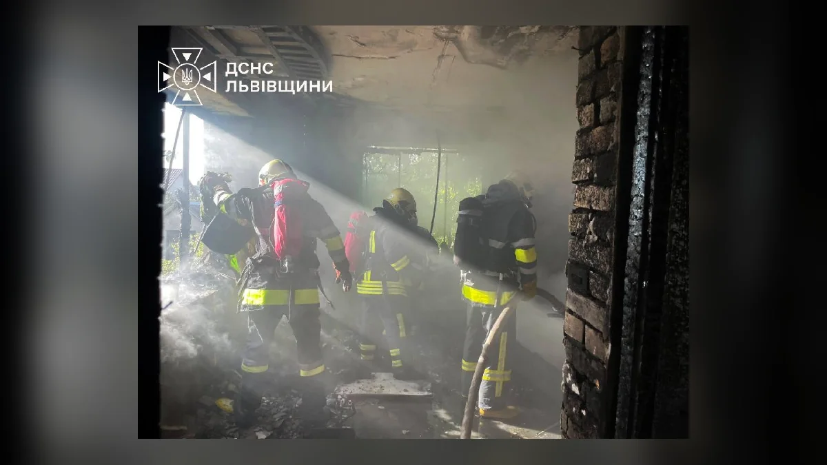 У Бродах під час пожежі в житловому будинку загинув чоловік