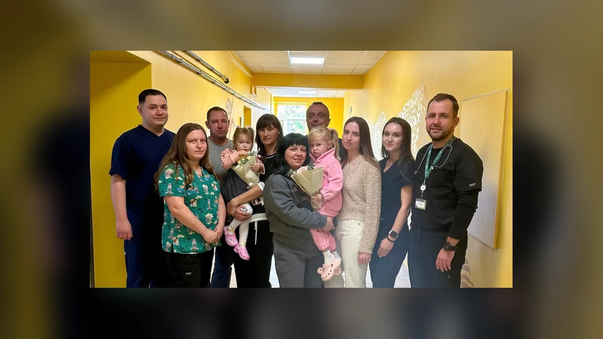 У Львові двом дітям одночасно пересадили нирки від одного донора