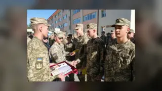 У Львові 1 жовтня 209 вихованців ліцею імені Героїв Крут склали присягу